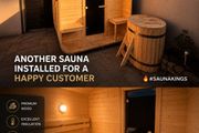 Premium   Sauna + bundle + harvia 7kW+ plunge pool