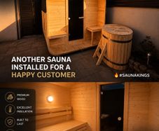 Premium   Sauna + bundle + harvia 7kW+ plunge pool
