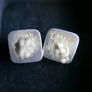 Vintage MEXICO Sterling Silver 925  Earrings Image 5