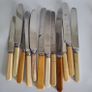 Vintage Faux Bone Handle Cutlery Image 10