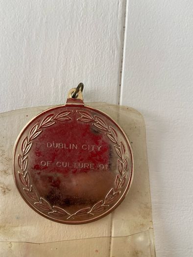 medal Dublin City of culture 1991