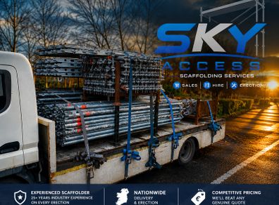 Scaffolding Sales, Hire & Erection Nationwide - Best Price Guaranteed!