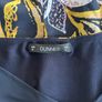 Ladies Navy & Mustard Chiffon Top from Dunnes Stores. Size UK 20-22 / EU 48-50 Image 2