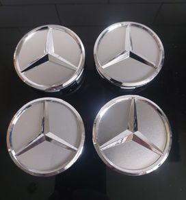 Hard to get Mercedes 60mm caps - FREE POST