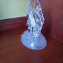 Squirrel Cristal D'arques Glass Ornament Crystal Figurine   1970's Vintage  Decor Home Gift Presents Art Frost  Glass Image 4