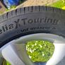 Tyre 195/55 R15 in excellent condition on Skoda Fabia Alloy Wheel Image 3