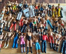 Wwe wrestling figures lot of X36 Mattel jakks pacific mix