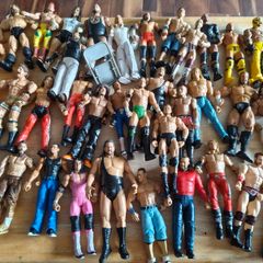 Wwe wrestling figures lot of X36 Mattel jakks pacific mix