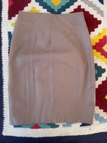 Reiss Real leather pencil skirt size 10