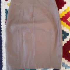 Reiss Real leather pencil skirt size 10