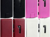 New Nokia Lumia 920 Premium Pu Leather Flip Case Cover In Various Colors