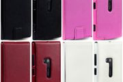 New Nokia Lumia 920 Premium Pu Leather Flip Case Cover In Various Colors