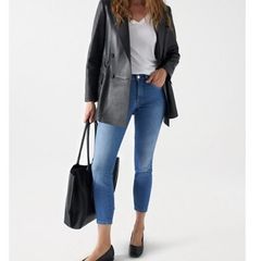 Salsa Secret Cropped Skinny Jeans