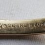 9ct Gold Bronze Core Diamond Flat Cut Style Vintage Bangle Hallmarked 14,56g Image 9