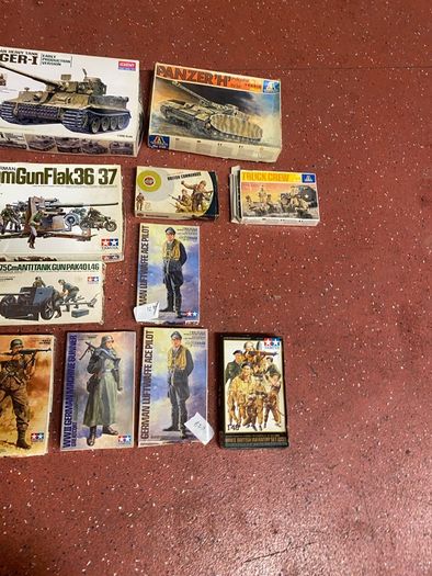 Huge lot of Vintage Model Trains | Boats and Tanks