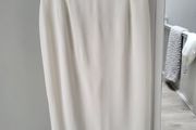 cream straight skirt size 14 reduced - any reasonable offer