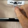 4th Arq Lennox Half Zip Fleece in Ecru Image 3