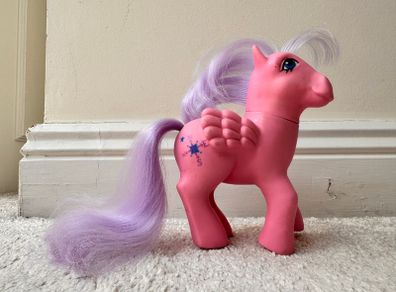 Vintage Hasbro My Little Pony G1 1985 Northstar North Star Pegasus Dirty Used Please see photos