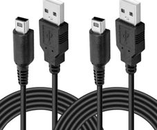 2 PCS Universal Charging Cable for Nintendo 3DS, Cable for 3DS, 3DS XL, 2DS, 2DS XL, DSi/DSi XL, New 3DS, New 3DS XL(1.2M)