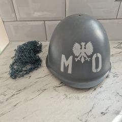 Original Vintage PoliceI Steel HelmetI