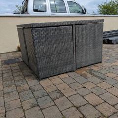 Garden furniture -Rattan cube