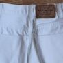 Size 10 - Leg 31 - A Lovely Pair of White Denim Jeans - Read Carefully Image 3