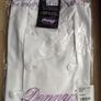 Dennys Long Sleeve White Jacket With Sewn-On Buttons Image 7