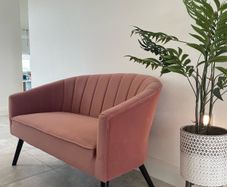 Pink 2 Seater Sofa