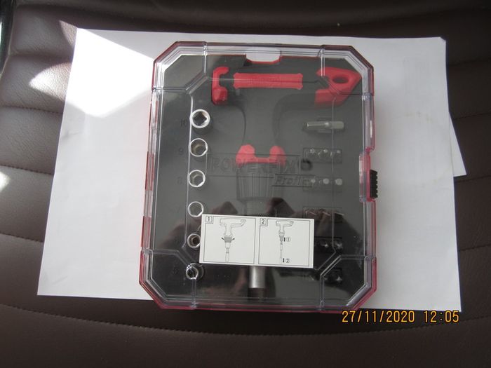 Ratchet Socket / Screwbit Set
