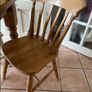 Solid Wooden Table and Chairs Image 5