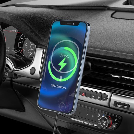 Car holder + wireless charging Hoco CA90, magnetic