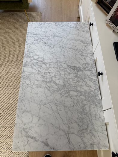 West Elm Marble Coffee Table