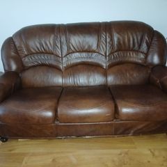 3 seater and 1 seater sofa