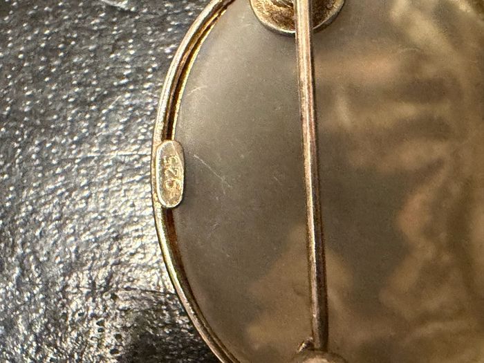 sterling silver brooch