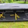Stylish Black 390litre Roofbox Image 3