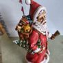 Vintage Christmas Hand Painted Ceramic Santa St Nicholas Old Provincial Mold Image 8