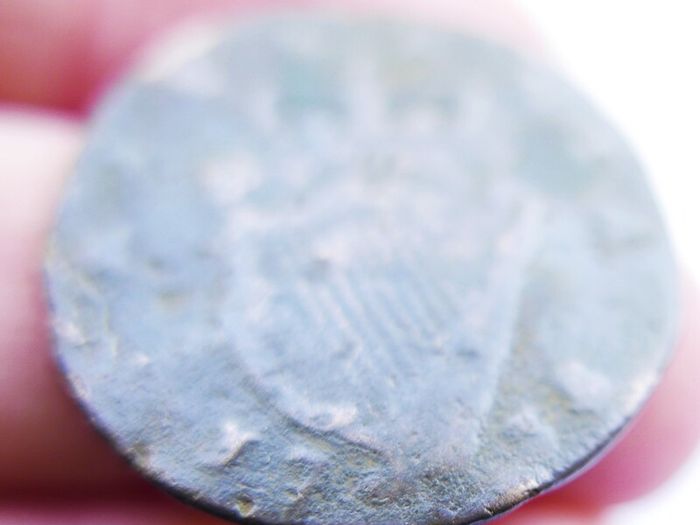 1738 IRELAND  George II  1/2 Penny Coin
