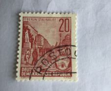 Stamp from a State that no longer exists