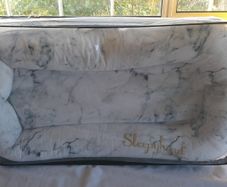 Sleepyhead Deluxe+ Pod 0-8 Months Baby Nest - Carrara Marble Edition