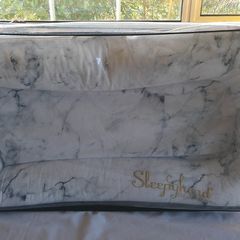 Sleepyhead Deluxe+ Pod 0-8 Months Baby Nest - Carrara Marble Edition