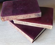 3 x Charles Dickens Novels, leather bound, 1905-1909