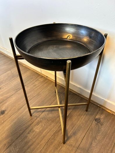 Side table with storage