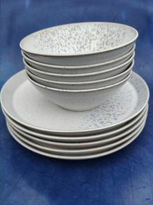 Denby x 10  Kiln Dinnerware plates, Bowls