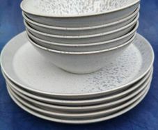 Denby x 10  Kiln Dinnerware plates, Bowls