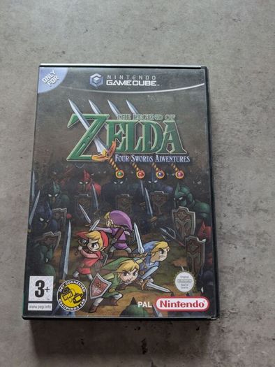 The Legend of Zelda: Four Swords Adventures GameCube (PAL CIB - 100% Complete)