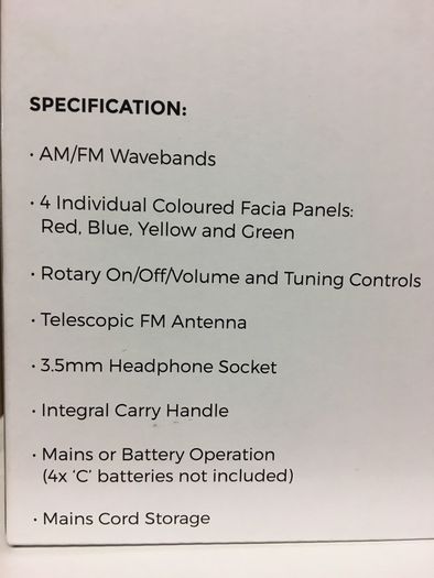 2 Band Radio