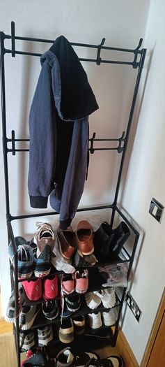 Shoe rack(5 tier), heavy duty storage units(5, 4, 3 tiers)