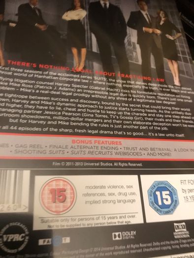 Suits-12 DVD's