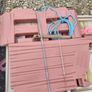 little tikes very large playhouse, decking and slide Image 6