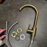 Franke 2-Way Kitchen Tap in Gold Image 5